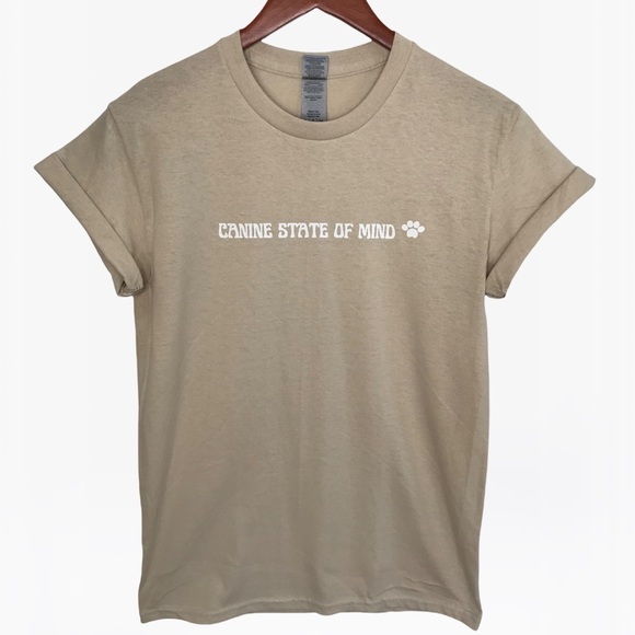 CANINE STATE OF MIND Unisex Adult 100% Cotton T-Shirts - Various - Picture 7 of 7